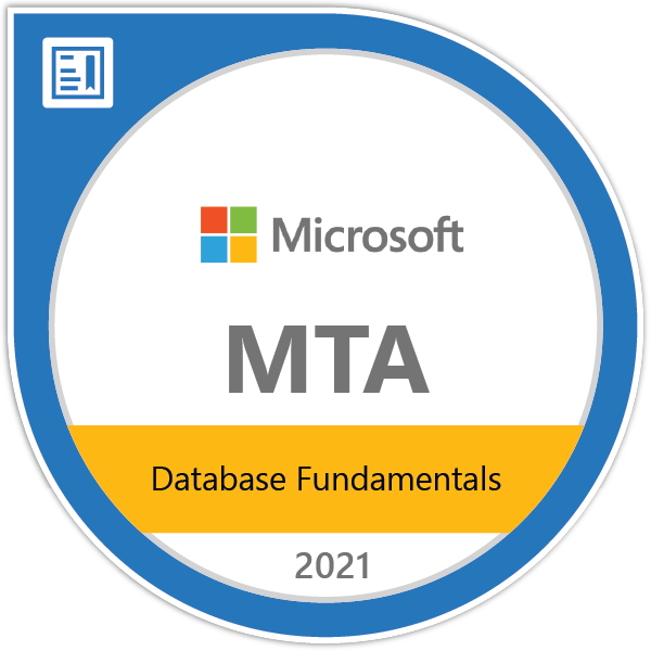 MTA Microsoft DB Fundamentals